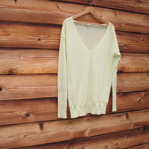 Athleta 100% Cashmere V Neck Sweater - Picture 3 of 8